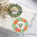 Нож "Французская любовь. Венок с сердцем", 9,1х9,1см (ScrapMania)