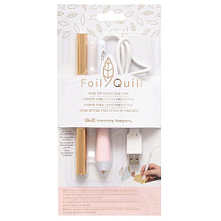 Инструмент для горячего тиснения "Foil Quill. Fine Tip. Ручка", с фольгой (We R Memory Keepers)