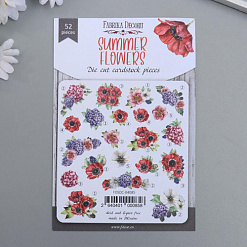 Набор вырубок "Summer flowers" (Фабрика Декору, FDSDC-04085, сима 5490643