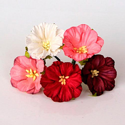 Букет вьюнков "Красный микс", 5 шт (Craft)