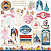 Набор бумаги 30х30 см "The Nutcracker", 8 листов (Bee Shabby)