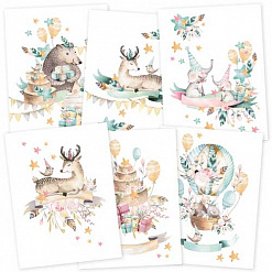 Набор карточек 15х20 см "Cute & Co.", 3 шт (Piatek13)