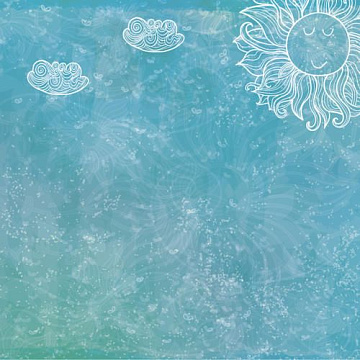 Бумага "From dreams. In clouds" (Черешня)