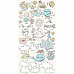 Набор бумаги 30х15,5 см "My precious. Boy", 11 листов (CraftO'clock)