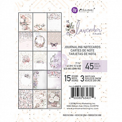 Набор карточек 7,5х10 см "Lavender frost" (Prima Marketing)