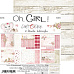 Набор бумаги 15х15 см "Oh, Girl!", 24 листа (CraftO'clock)