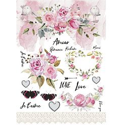 Набор А4 "Amour", 12 листов (13Arts)