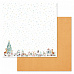 Набор бумаги 30,5х30,5 см "Этника новогодняя", 12 листов (ScrapMania)