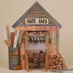 Набор бумаги 30х30 см "Mr Smith's Workshop. Мастерская мистера Смита", 36 листов (DoCrafts)