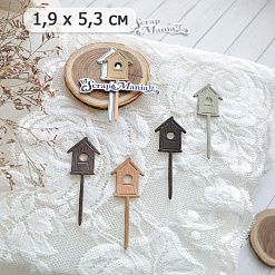 Нож "Скворечник", 1,9х5,3 см (ScrapMania)