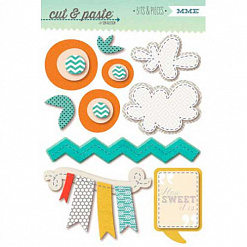 Наклейки объемные "Cut & Paste. Sweet" (My Mind's Eye)