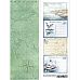 Лист с картинками 10х30 см "Океания. Почтовые карточки" (ScrapMania)
