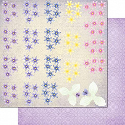 Набор бумаги 30х30 см "Spring Garden", 24 листа (Heartfelt Creations)