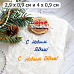 Нож "С Новым Годом! 4", 4х0,9 см (ScrapMania)