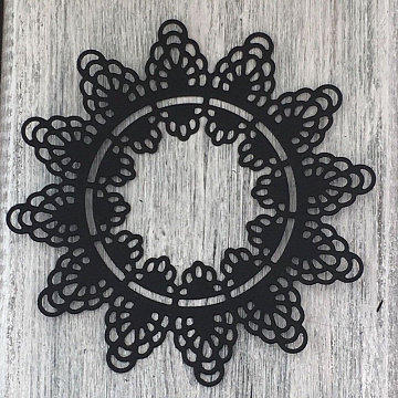 Нож "Салфетка этника 2", 9,5х9,5 см (ArtScrap)