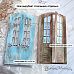 Нож "Дверь с тюльпанами", 6,5х12,5 см (ScrapMania)