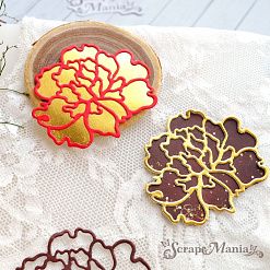 Нож "Пион 2", 5,5х5 см (ScrapMania)