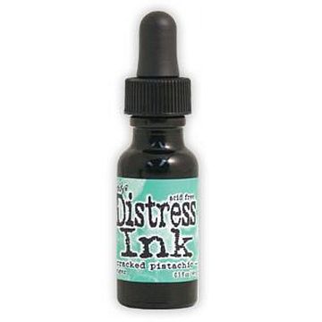 Заправка к подушечке Distress Ink "Cracked Pistachio", 15 мл (Ranger)