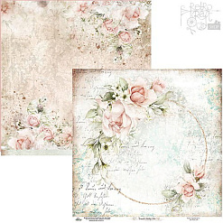 Набор бумаги 30х30 см "Romantic Shabby Chic", 6 листов (Alchemy of Art)
