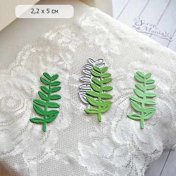 Нож "Дыхание лета. Веточка", 2,2х5 см (ScrapMania)