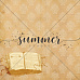 Набор бумаги 20х20 см "Vintage Library", 16 листов (Summer Studio)