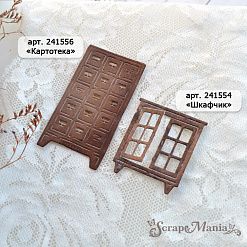 Нож "Шкафчик", 3,6х4 см (ScrapMania)
