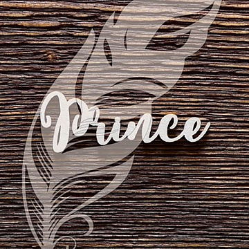Украшение из чипборда "Prince" (ArtLines)