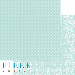 Набор бумаги 15х15 см "Шебби Шик Базовая 2.0", 24 листа (Fleur-design)