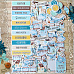 Набор высечек из бумаги "Веселый паровозик" (ScrapMania)