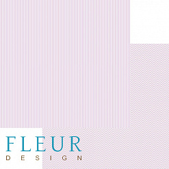 Бумага "Чисто и просто, базовая. Сияющая орхидея" (Fleur-design)