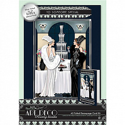 Набор для создания открытки "Art Deco. Шампанское" (DoCrafts)