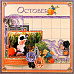 Набор бумаги 30х30 см "Children's Hour. Calendar Pad", 24 листа (Graphic 45)