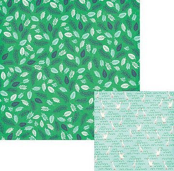 Бумага "Flower girl. Foliage" (We R)