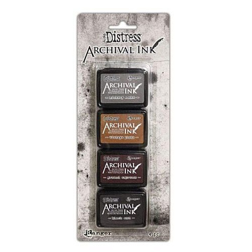 Набор штемпельных подушечек мини Archival Ink kit 3