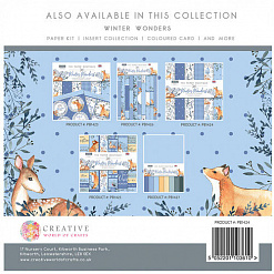 Набор бумаги 20х20 см "Winter Wonders", 36 листов (The Paper Boutique)
