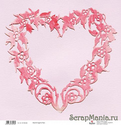Бумага "Сердце" (Rayher)