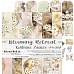 Набор бумаги 15х15 см "Blooming retreat", 24 листа (CraftO'clock)