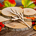Чипборд "Колосок", 3х6,1 см (WoodHome)