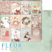 Набор бумаги 30х30 см "Сладкие праздники", 6 листов (Fleur-design)