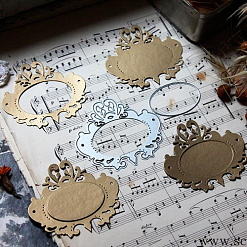 Нож "Рамка. Акцент", 9х8 см (Scrapfriend)