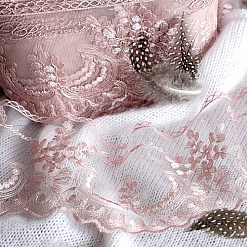 Кружево "Blumarine. Ягода", ширина 11 см, длина 1 м (Pty Турция)