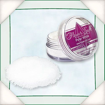 Текстурный состав Flower soft Diamond "Северный полюс" (Polar white)
