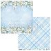 Набор бумаги 30х30 см "Celebrations Blue 2", 6 листов (ScrapAndMe)