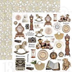 Набор 30х30 см "Memory lane", 9 листов (13Arts)