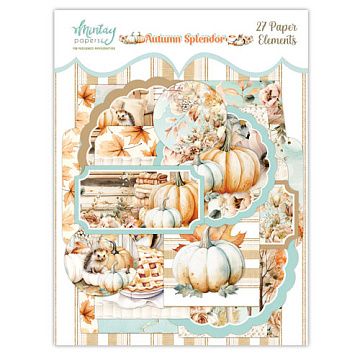 Набор вырубок "Autumn Splendor", 27 шт (Mintay)