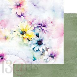 Набор 30х30 см "Flow with colors", 9 листов (13Arts)