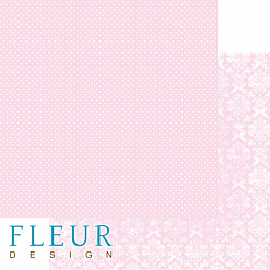 Набор бумаги 15х15 см "Шебби Шик Базовая 2.0", 24 листа (Fleur-design)