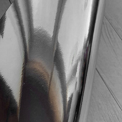 Дизайнерская бумага 20х20 см Splendorlux Mirror Argento Зеркальный картон
