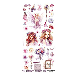 Тканевый лист 13х27 см "Сказка - 3" (Fantasy)