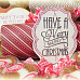 Набор бумаги 30х30 см с наклейками "Home for Christmas", 15 листов (Fancy Pants)